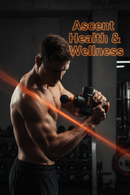 Athlete using VEVOR massage gun for muscle recovery - Ascent Health & Wellness