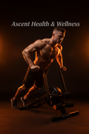 Athlete using the BIGTREE Fitness Ab Machine Core &Abdominal Workout Equipment for core strengthening.